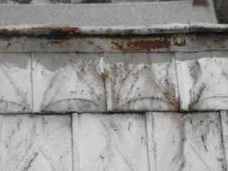 tin shingle from Virginia