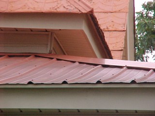 Old and new roofing did not match