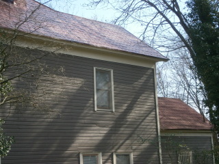 Before and After of 2017 finish of roof
