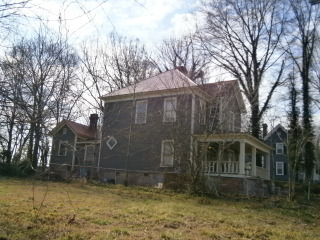 View of 2017 work that accents the shingles