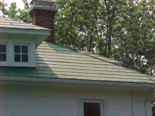 closup of old shingles