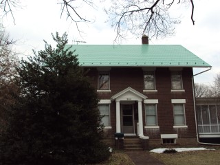 Herndon's patina shingle roof