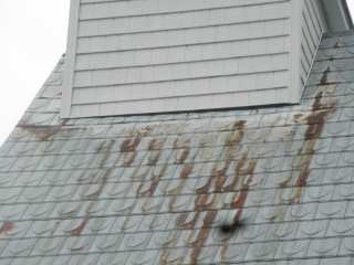 Rust around belfry area